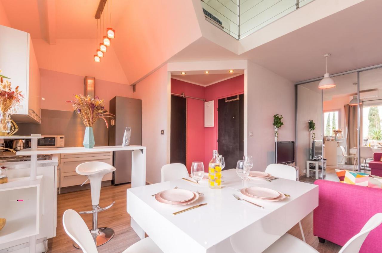 Duplex Terrasse Boutonnet - Premiere Conciergerie Apartment Montpellier Bagian luar foto